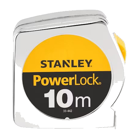 Stanley Rolbandmaat Powerlock ABS 25mm 10mtr