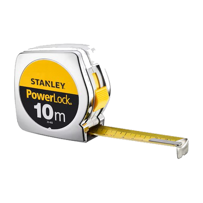 Stanley Rolbandmaat Powerlock ABS 25mm 10mtr