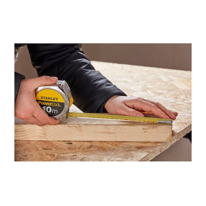 Stanley Rolbandmaat Powerlock ABS 25mm 10mtr