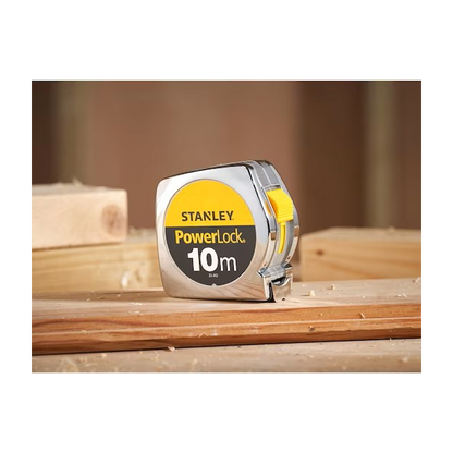 Stanley Rolbandmaat Powerlock ABS 25mm 10mtr