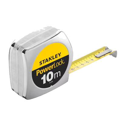 Stanley Rolbandmaat Powerlock ABS 25mm 10mtr