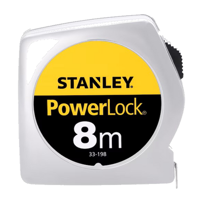 Stanley Rolbandmaat Powerlock ABS 25mm 8mtr