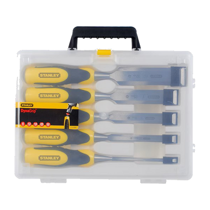 Stanley Steekbeitelset Dynagrip 5-delig (6, 12, 18, 25, 32 mm)