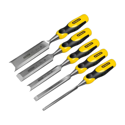 Stanley Steekbeitelset Dynagrip 5-delig (6, 12, 18, 25, 32 mm)