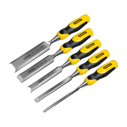 Stanley Steekbeitelset Dynagrip 5-delig (6, 12, 18, 25, 32 mm)