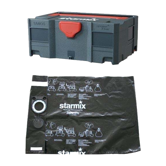 Starmix Starbox gevuld met 5stuk FBV 25/35 Vliesfilterzakken tbv IPulse L-1635 TOP